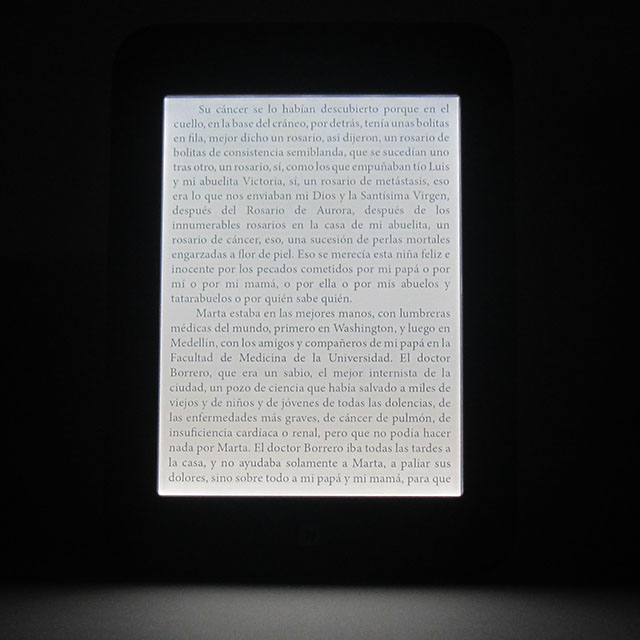 Lectura luz Tagus Lux