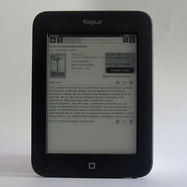 Ficha libro Tagus Lux